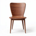 Chaise en bois massif couleur noyer dimensions 45 x 40 x 85 cm